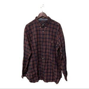 Ralph Lauren Men’s Big & Tall Plaid Button Down- 2XB